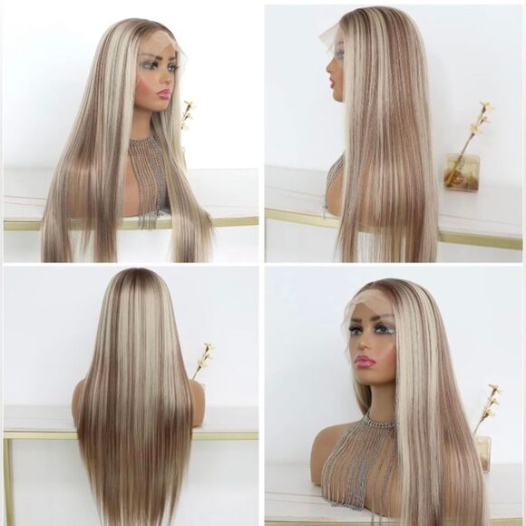 Other - Highlight Ash Blonde Lace Front Wigs
